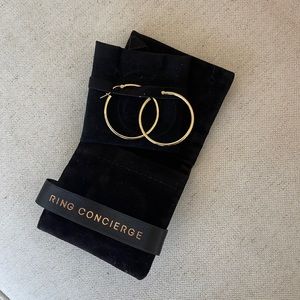 Ring Concierge 2 mm Gold Tube Hoops